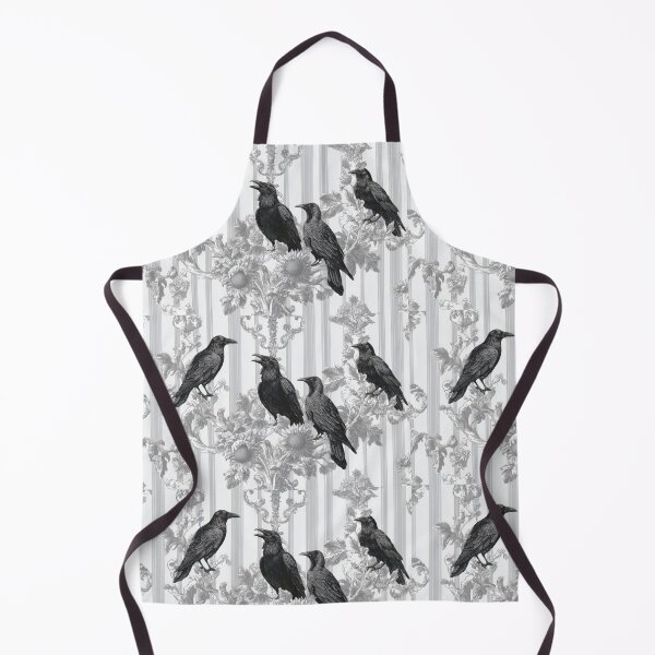 Item preview, Black Raven Sunflower Pattern - Vintage Stripe designed and sold by scicilysimonee.