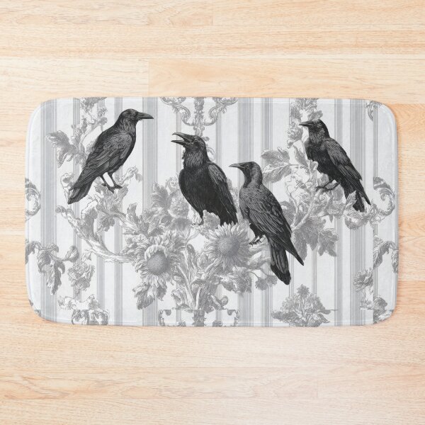 Item preview, Black Raven Sunflower Pattern - Vintage Stripe  designed and sold by scicilysimonee.
