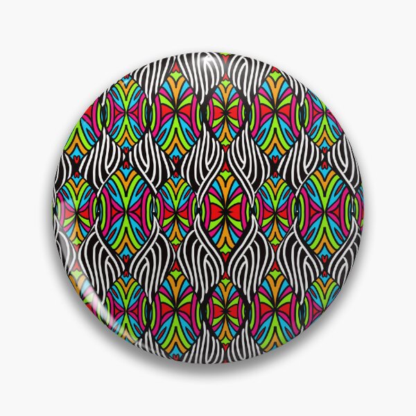 Item preview, Multicolor Darken Abstract Pattern – Bold Geometric Psychedelic Design designed and sold by Preeyanc.