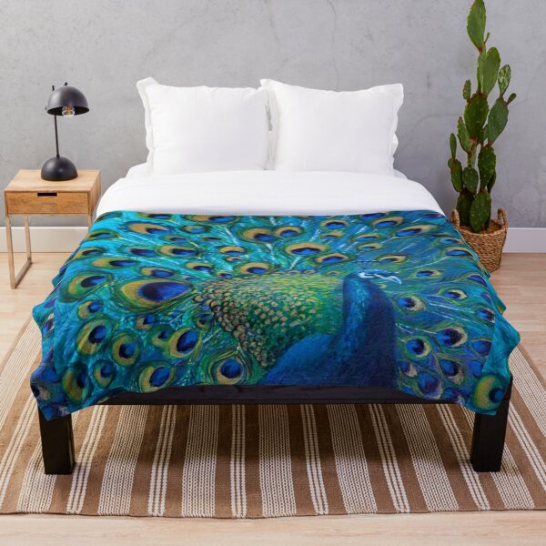Item preview, Beautiful Painted Peacock in its Full Glory designed and sold by Nicola Morgan.