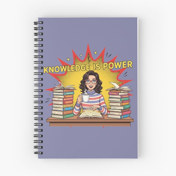 Item preview, Knowledge Is Power Bookworm Pop Art designed and sold by Popettte.