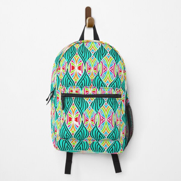 Item preview, Multicolor Green Ocean Abstract Pattern – Fresh Vibrant Geometric Design designed and sold by Preeyanc.