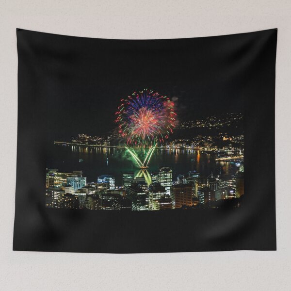 Item preview, Fireworks display over Wellington designed and sold by Hisseye.