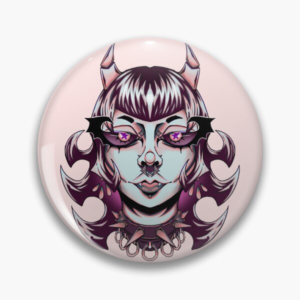 Item preview, Purple vampire girl designed and sold by kod.a.artz.