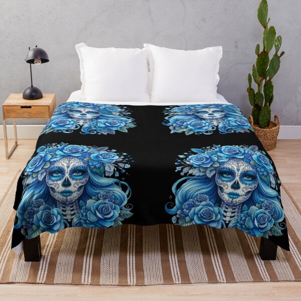 Item preview, The Blue Calavera Queen designed and sold by Dominik1994.