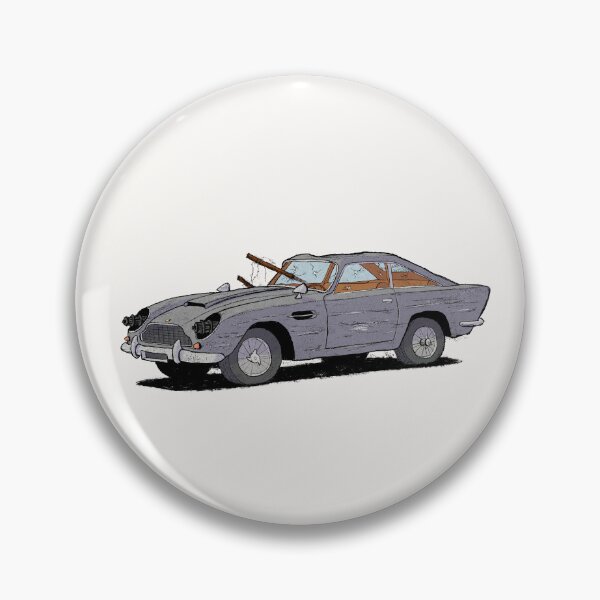 Item preview, James Bond 007 Aston Martin DB5 – Design for Stickers and Apparel designed and sold by The A-Press.