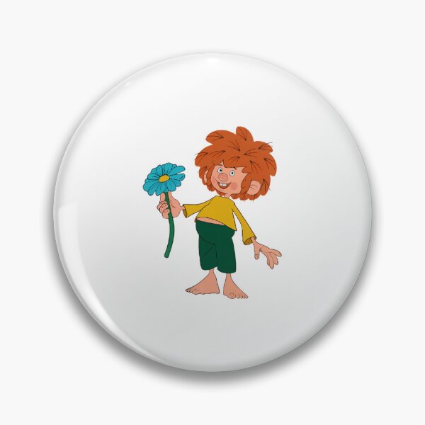 Artikelvorschau, Pumuckl schenkt eine wunderschöne blaue Blume entworfen und verkauft von Lisemichiels.