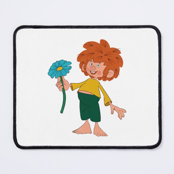 Item preview, Pumuckl Gives A Beautiful Blue Flower  designed and sold by Lisemichiels.