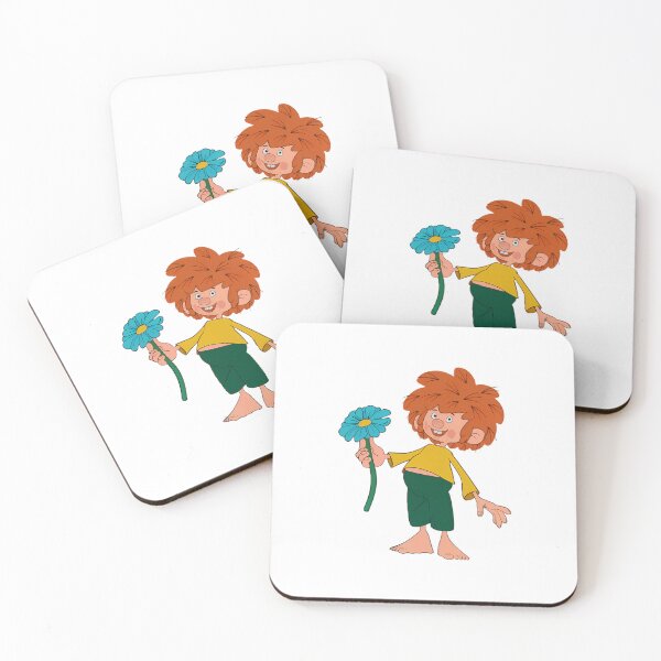Item preview, Pumuckl Gives A Beautiful Blue Flower  designed and sold by Lisemichiels.