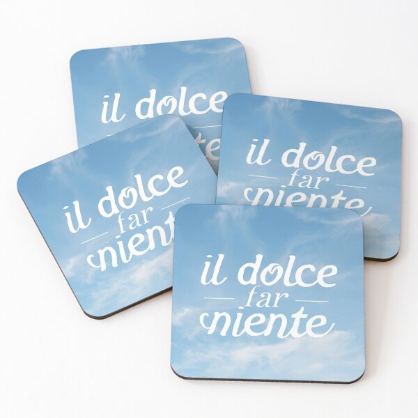 Item preview, Dolce far niente designed and sold by LaughandLaugh.