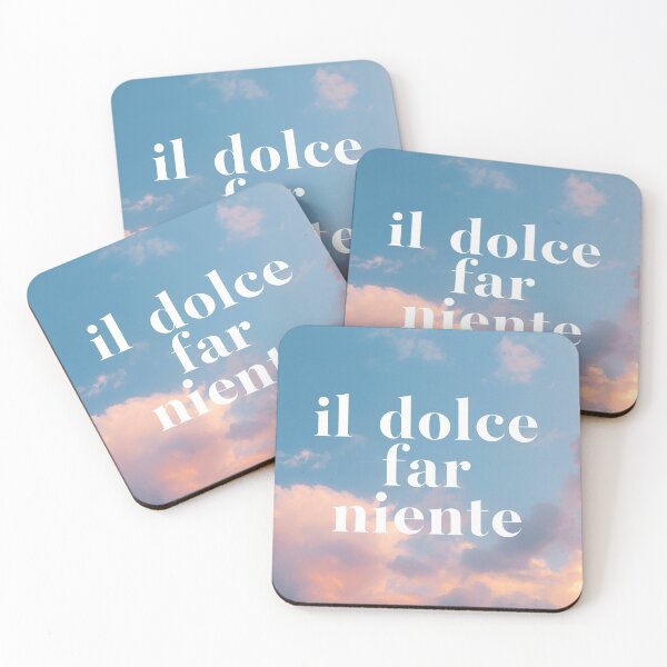Item preview, Dolce far niente designed and sold by LaughandLaugh.