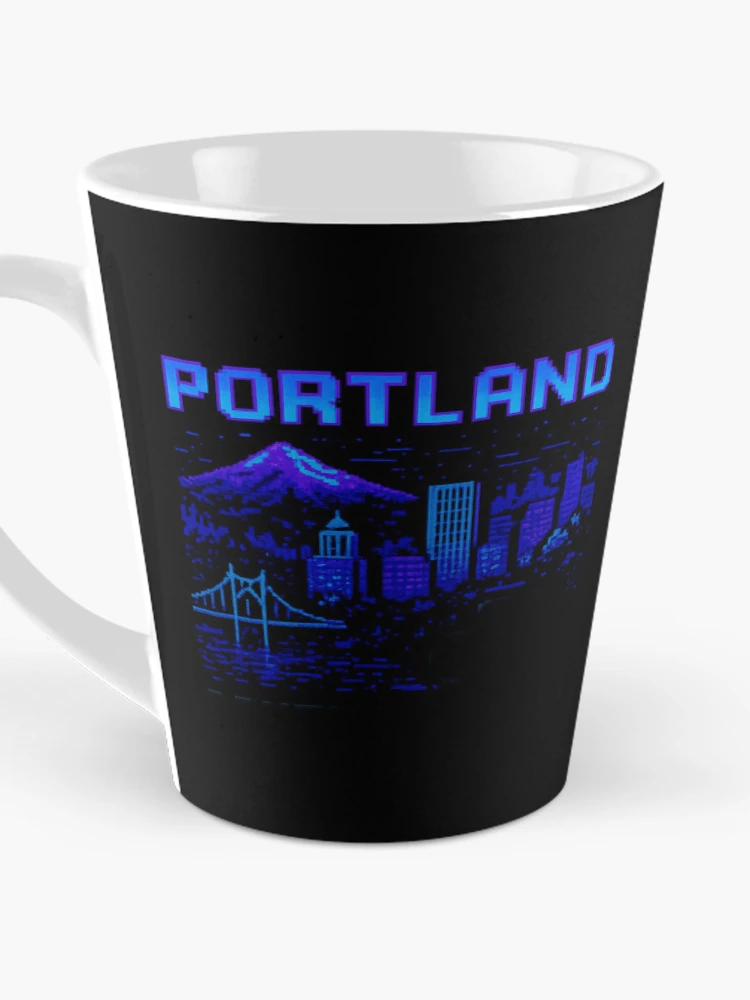 Thumbnail 3 of 4, Coffee Mug, Pixel Portland designed and sold by Pixel_Riot.