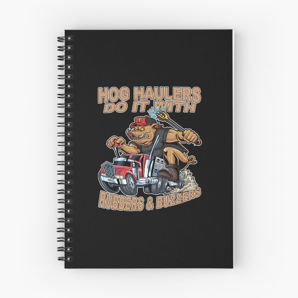 Item preview, Rubbers and Buzzers Hog Hauler Funny Trucker designed and sold by LuisGomesRocha.