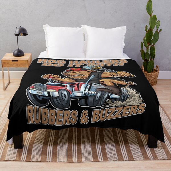 Item preview, Rubbers and Buzzers Hog Hauler Funny Trucker designed and sold by LuisGomesRocha.
