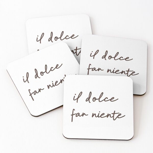 Item preview, Dolce far niente designed and sold by LaughandLaugh.