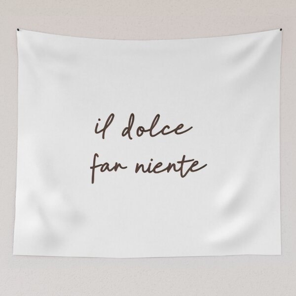 Item preview, Dolce far niente designed and sold by LaughandLaugh.