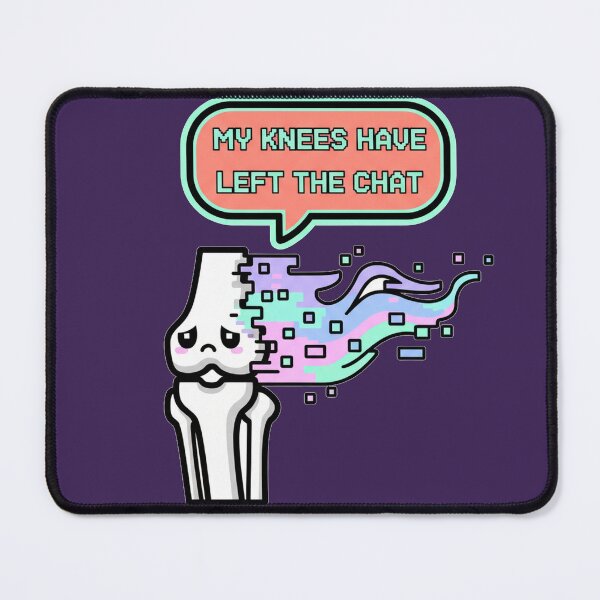 Item preview, My Knees Have Left The Chat Pixel Art designed and sold by Popettte.