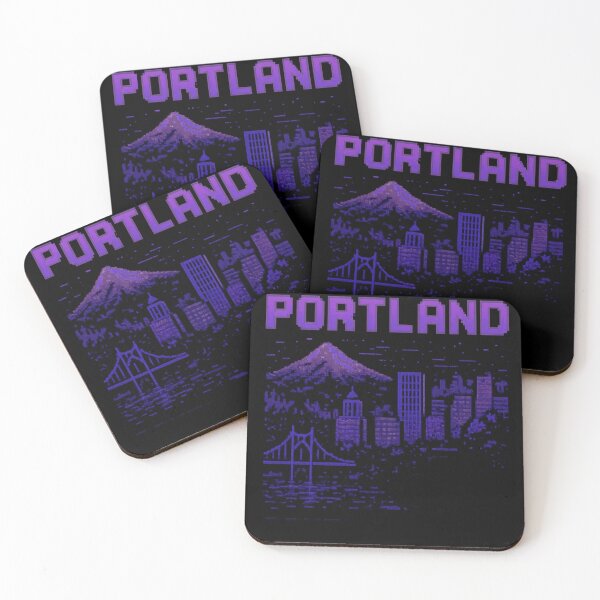 Item preview, Purple Pixel Portland designed and sold by Pixel_Riot.