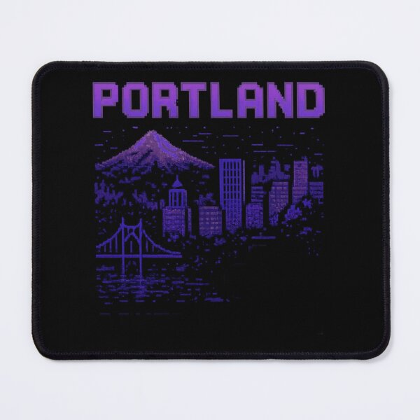 Item preview, Purple Pixel Portland designed and sold by Pixel_Riot.