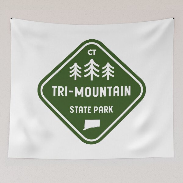 Item preview, Tri-Mountain State Park Connecticut Rhombus designed and sold by bivenart.