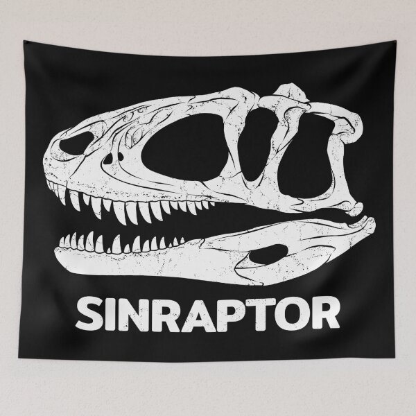 Item preview, Sinraptor fossil skull designed and sold by NicGrayGraphic.