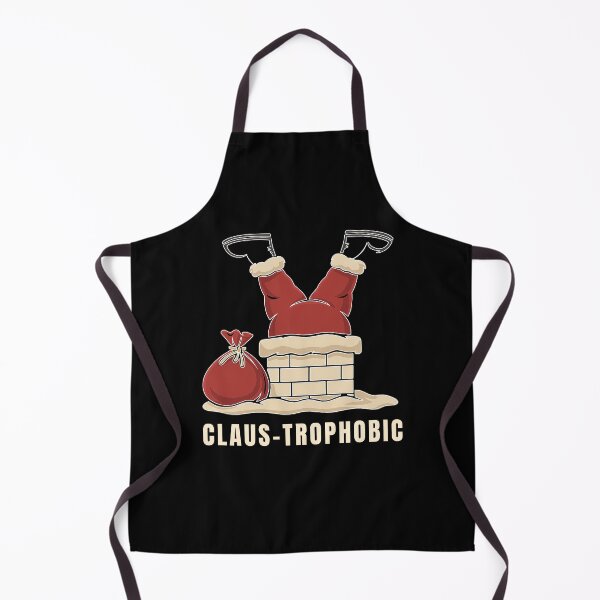Item preview, Funny Santa in chimney, Claus-trophobic designed and sold by BeaverFriends.