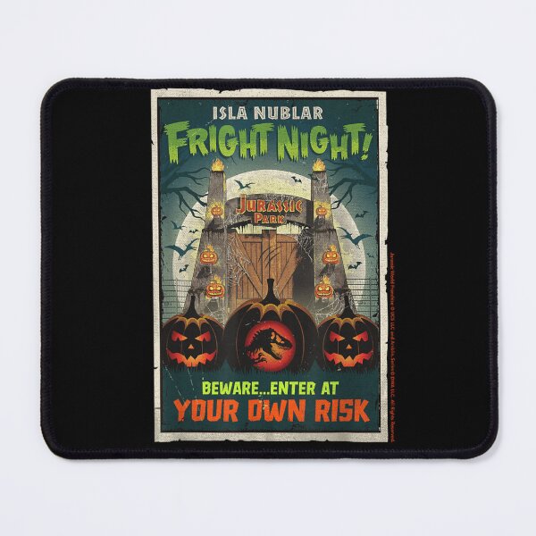 Item preview, Isla Nublar Fright Night Jurassic Park Halloween designed and sold by RenettaFunky.