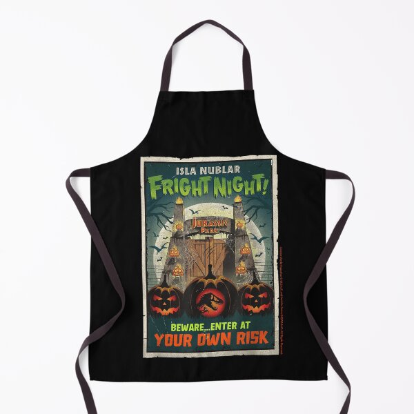 Item preview, Isla Nublar Fright Night Jurassic Park Halloween designed and sold by RenettaFunky.
