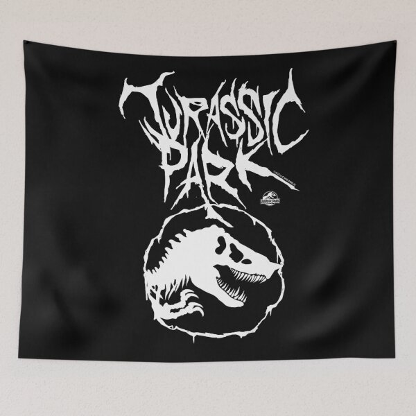 Item preview, Jurassic Park Metal Band Style designed and sold by RenettaFunky.