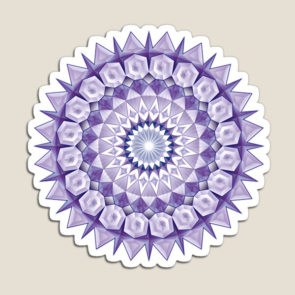 Item preview, Crystal Mandala – The Violet Frequency designed and sold by DocumentBubu.