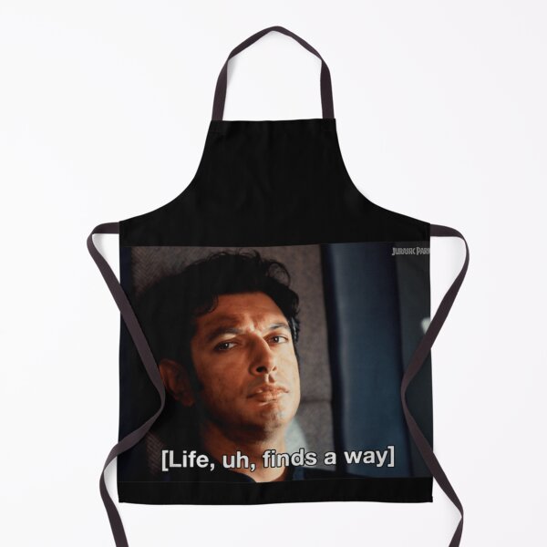 Item preview, Jurassic Park Life Finds A Way Goldblum Jeff Stare designed and sold by RenettaFunky.