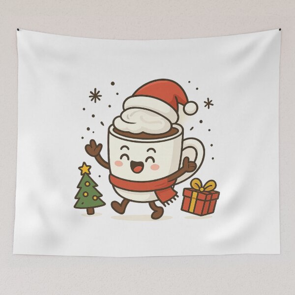 Item preview, Angry Snowman with Candy Cane – Funny Christmas Cartoon designed and sold by B-M-Store.