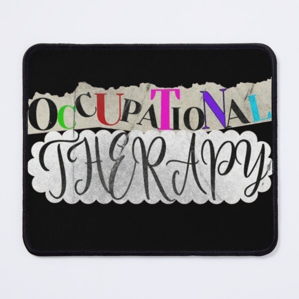 Item preview, Occupational Therapy In Multicolor Text designed and sold by DivineHaven.