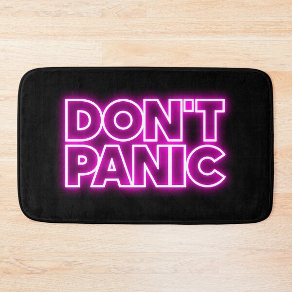 Item preview, Don't Panic designed and sold by rheyes.