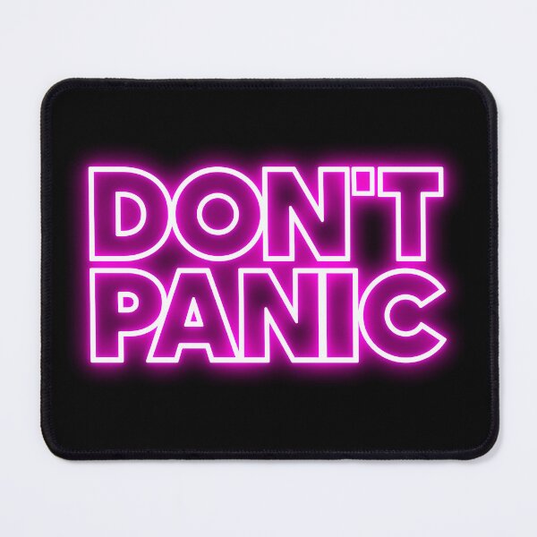 Item preview, Don't Panic designed and sold by rheyes.