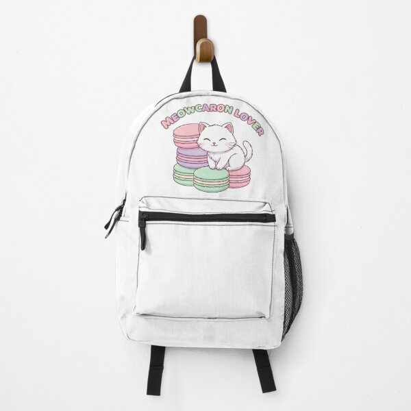Item preview, Cute Cat Meowcaron Pun – Kawaii Dessert Lover Design designed and sold by Popettte.