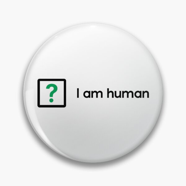 Item preview, I am human designed and sold by rheyes.