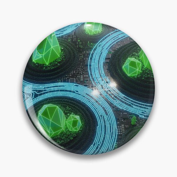 Item preview, Cyber Karesansui: Zen Meets Circuitry Art designed and sold by JapanNeoArt.