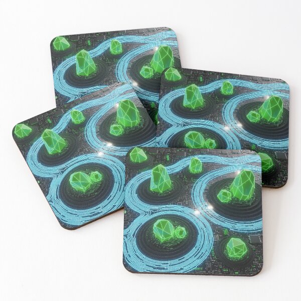 Item preview, Cyber Karesansui: Zen Meets Circuitry Art designed and sold by JapanNeoArt.