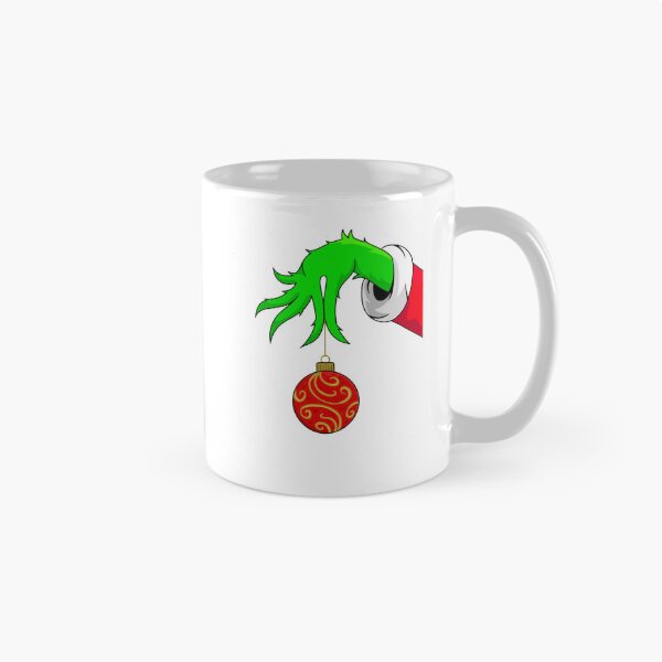 Item preview, Grinch Hand Holding Christmas Bauble designed and sold by DesgnsxGifts.