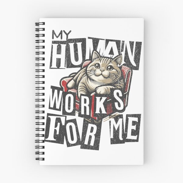 Item preview, My human works for me designed and sold by Venta Mix  JellycientArt.