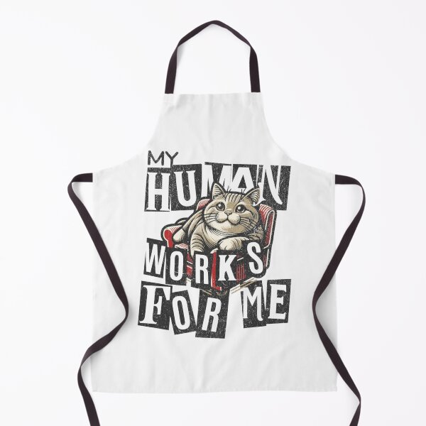 Item preview, My human works for me designed and sold by Venta Mix JellycientArt.