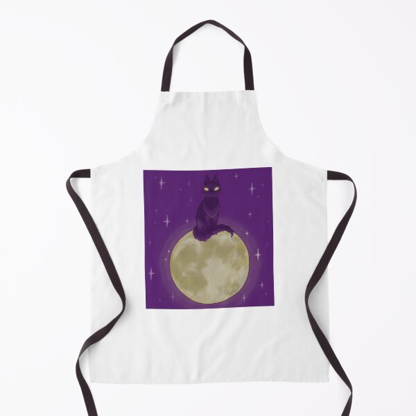 Item preview, Moonlight Black Cat (Background Ver) designed and sold by joyouartArt.