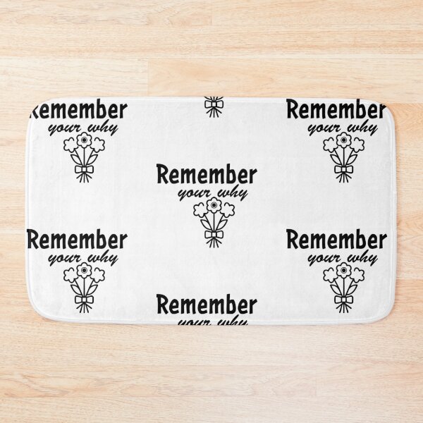 Item preview, Remember Your Why | Inspirational Christian Quote Typography Design designed and sold by CrossCrafted.