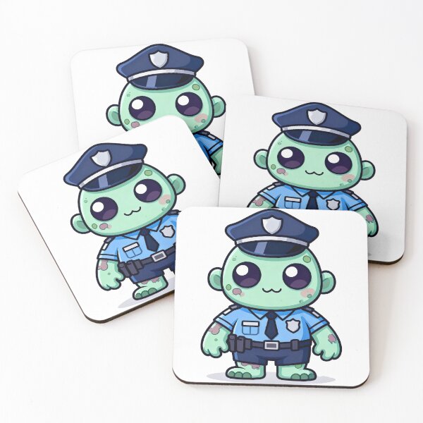 Item preview, Zombie Cop designed and sold by Anondisegno.