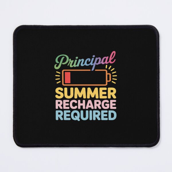 Item preview, Principal Summer Recharge Required Last Day School designed and sold by JonBarnes22.