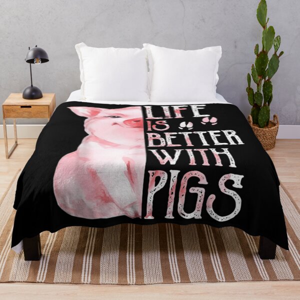Item preview, Cute Pig Women Love Pigs — Life Is Better With Pigs designed and sold by LuisGomesRocha.