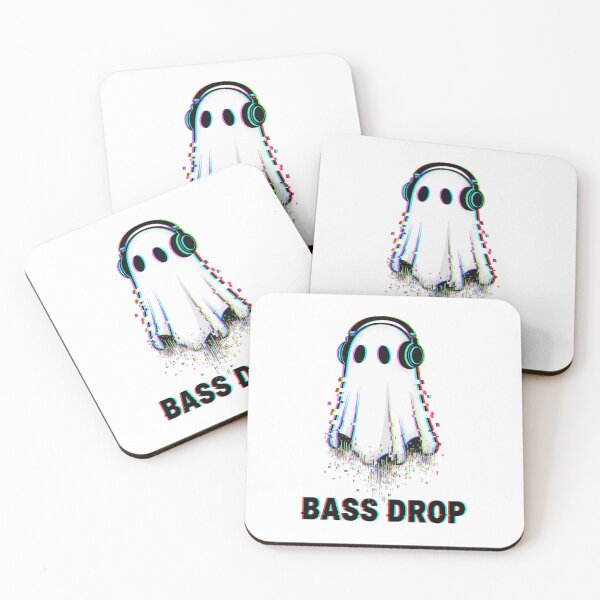 Item preview, Bass Drop Ghost – EDM Music Phantom designed and sold by Popettte.
