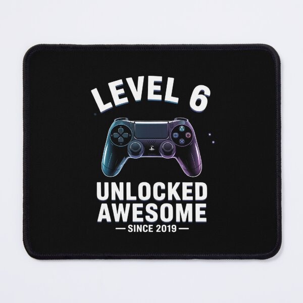 Item preview, Level 6 Unlocked Video Game Party 6th Birthday Gamer Boys  designed and sold by BeetleMalon.