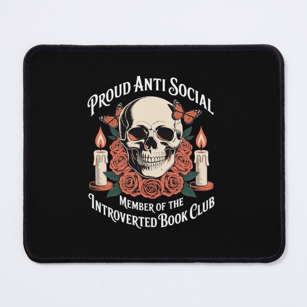 Item preview, Proud Anti Social Member Of Introverted Book Club designed and sold by tabdejinti.